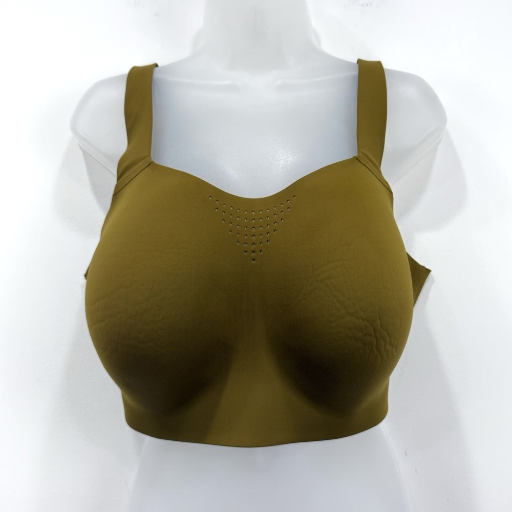 Victorias‎ Secret VSX Featherweight Max Sports Bra 40DDD Fern Workout Gym Run